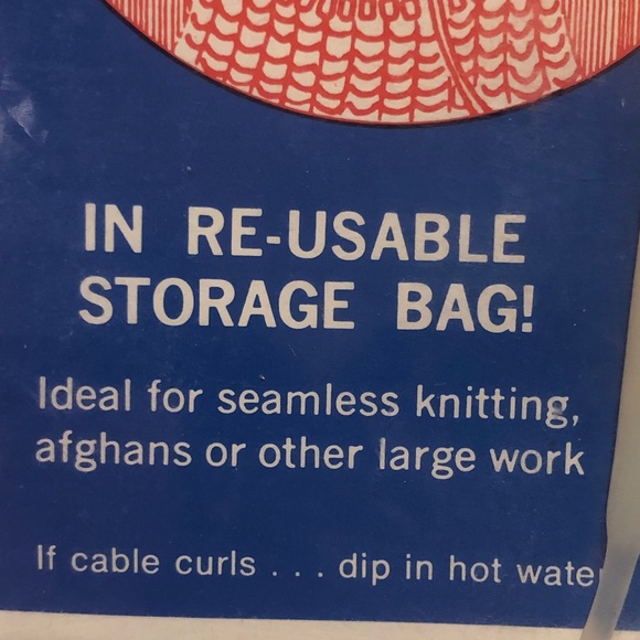 NIP vintage Boye AllNylon 36” size 11 circular knitting née - Picture 4 of 13
